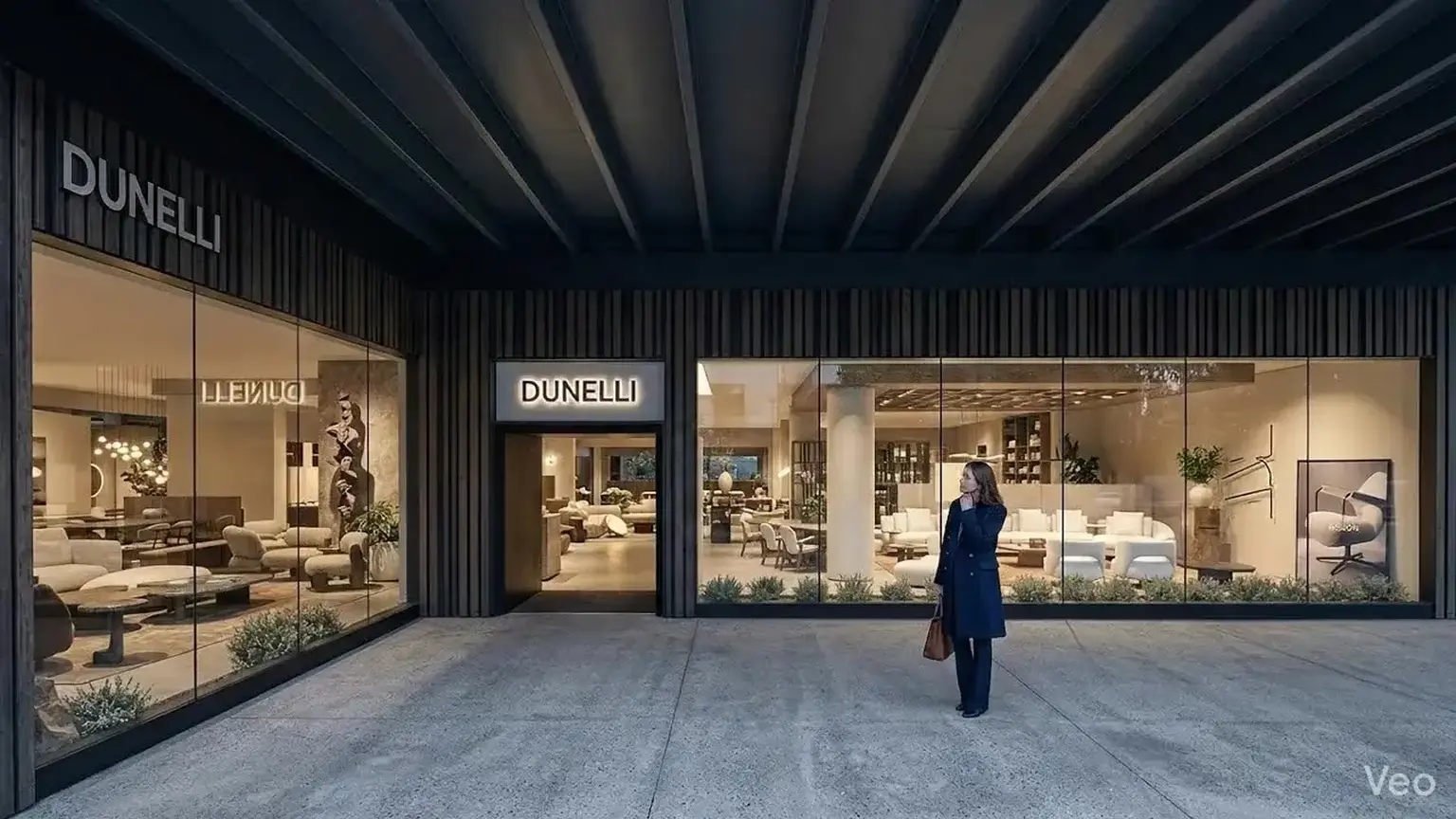 Fachada da nova loja Dunelli no Lar Center, em São Paulo